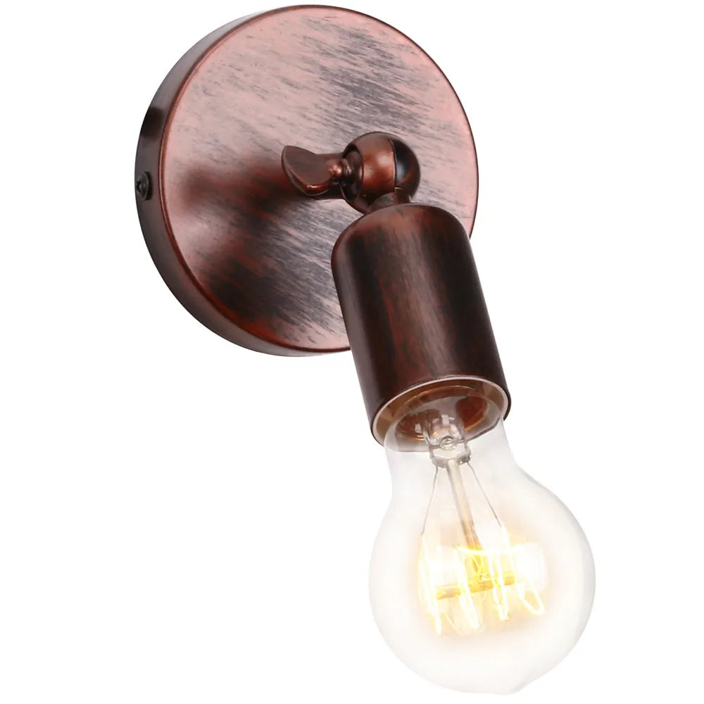 Rynx | IndustrialBronze - Adjustable Retro Wall Lamp for Atmospheric Lighting