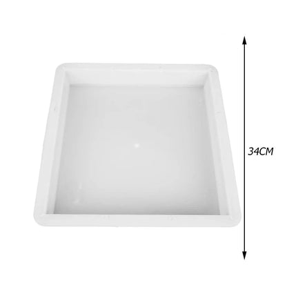 Rynx | DIY Plastic Tile Mold for Garden Paths - Heavy Cement Stepping Stone Maker