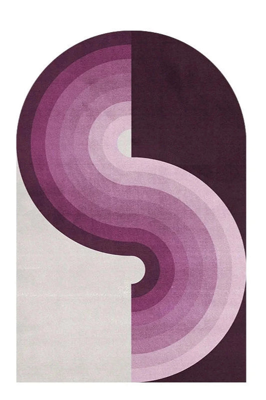 Rynx | Waves geometric rug