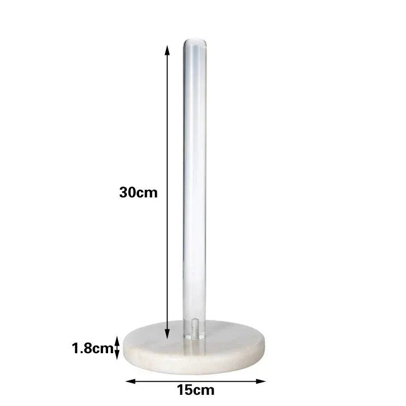 Rynx | Elegant stainless steel paper roll holder for kitchen and bathroom