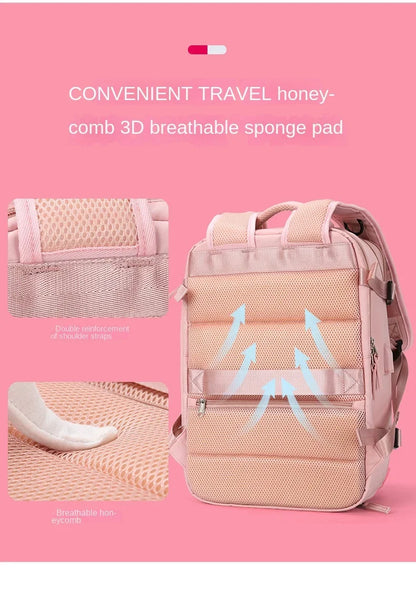 Rynx | Travel Carry-On Backpack with Shoe Compartment