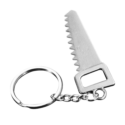 Rynx | 50-Year Perpetual Calendar Keychain - Silver Alloy Key Ring with Keyfob Decoration 8OU9