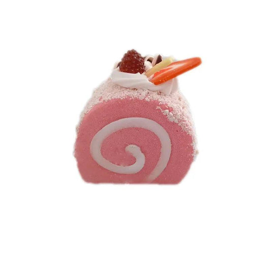 Rynx | Realistic Simulation Swiss Roll Cake Model for Display and Decoration - Perfect for Photography Props and Autumn Decor