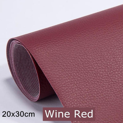 Rynx | Jumbo XL Luxe Litchi Leather Repair Stickers - Stylish Solutions for Elegant Furniture Repairs