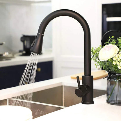 RYNX | Blackstream – Retractable Kitchen Faucet