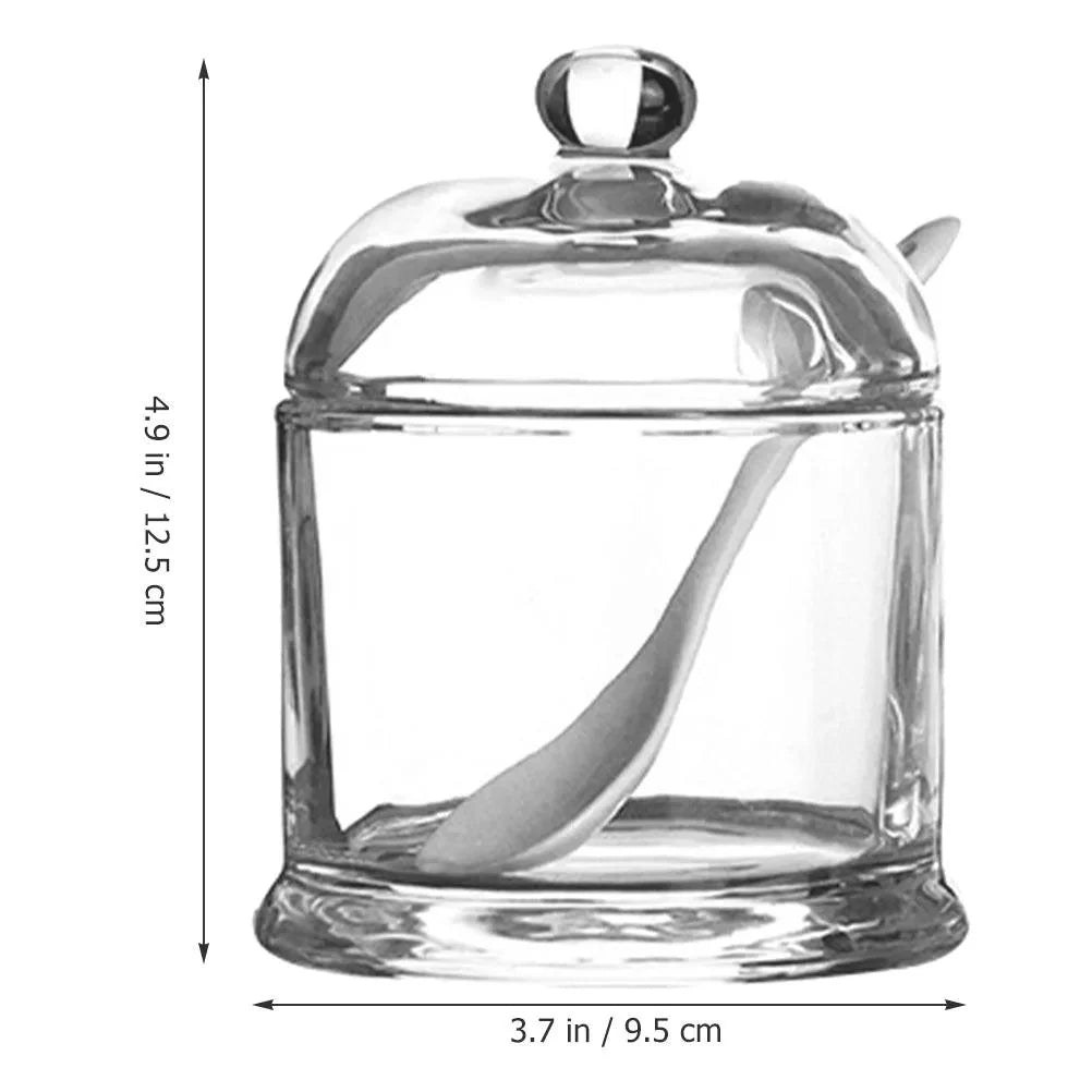 Rynx | Elegant glass spice jars with lids for a high-end kitchen