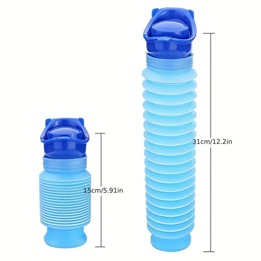 Rynx | Ansblue 750ML Portable Mini Toilet Urine Bag - Foldable and Compact for Travel, Camping, and Hiking, Suitable for Women, Men, and Children