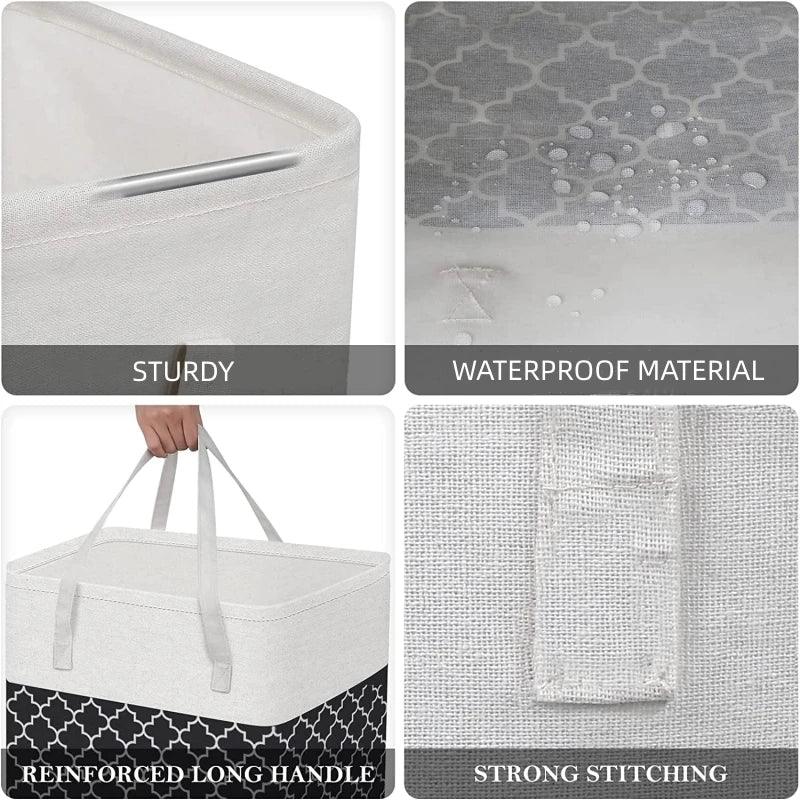 Rynx | Oversized waterproof laundry basket with 75L capacity and ergonomic handles