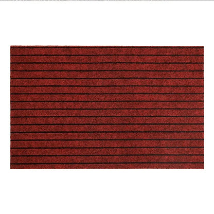 Rynx | Modern Minimalist Square Floor Mat - Durable, Stain/Fade Resistant, Non-Slip Rubber Backing, Machine Washable for Indoor/Outdoor Use