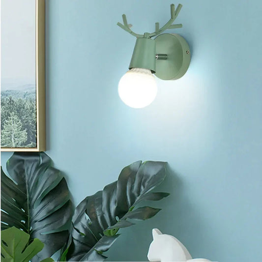 Rynx | AntlerGlow - Modern Adjustable Children's Room Wall Lamp
