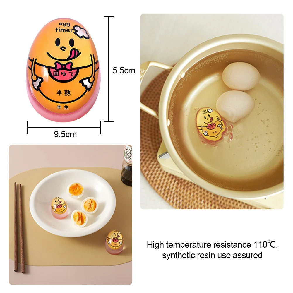 Rynx | Color-Changing Egg Timer - Eco-Friendly Kitchen Tool for Perfectly Cooked Boiled Eggs
