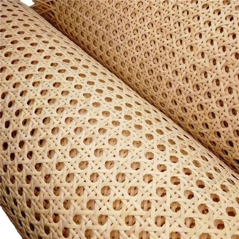 Rynx | Indonesian Plastic Rattan Weaving Roll for Furniture Makeover - 35-50 cm wide Ideal for Chairs, Cabinets, and Tables