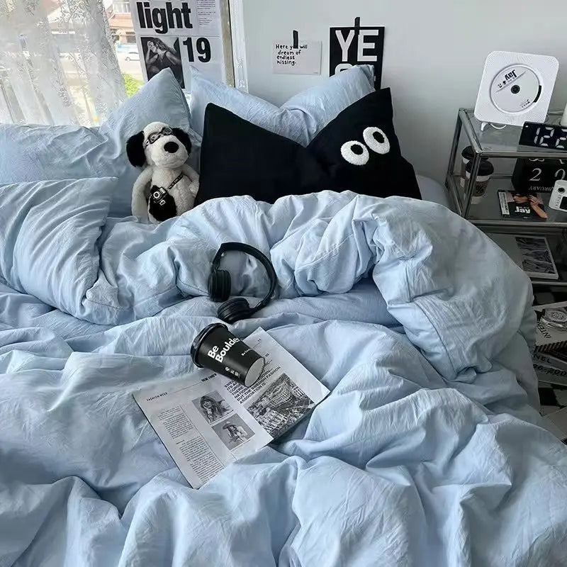 Rynx | Blue Bedding Set