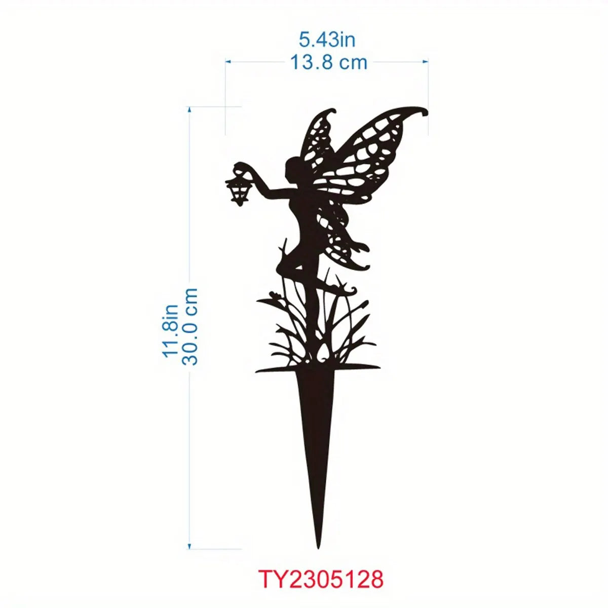 Rynx | Metal Garden Fairy Outdoor Decor - Enhance Your Patio and Lawn with Enchanting Charm