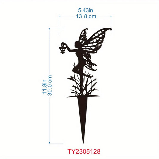 Rynx | Metal Garden Fairy Outdoor Decor - Enhance Your Patio and Lawn with Enchanting Charm