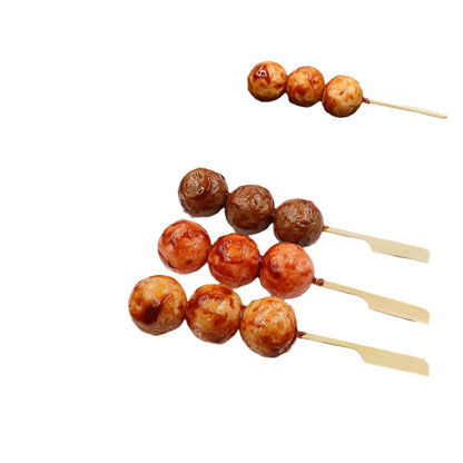 Rynx | Japanese BBQ Skewer Simulation Model - Fake Food Display Prop for Kitchen and Night Market