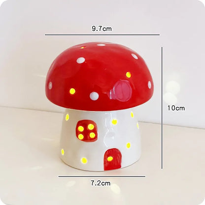Rynx | Dreamy Mushroom Shape Ceramic Bedside Lamp