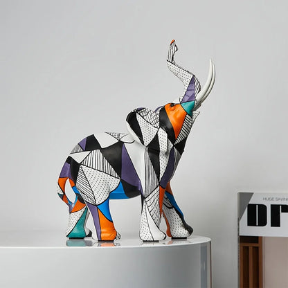Rynx | Modern Elephant Art: Nordic Decor