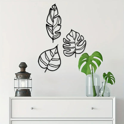 Rynx | Botanical Leaves Metal Wall Decoration