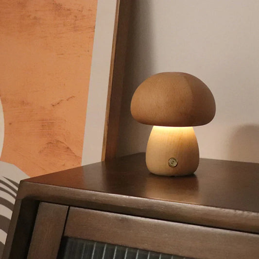 Rynx | GlowMushroom Touch Lamp | Enchanting Mushroom Design | Soft Light | Modern LED Table Lamp