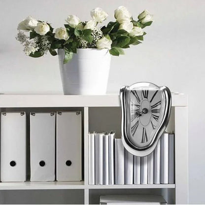 Rynx | Melting Clock - Surrealistic Style - Unique Decorative Artwork