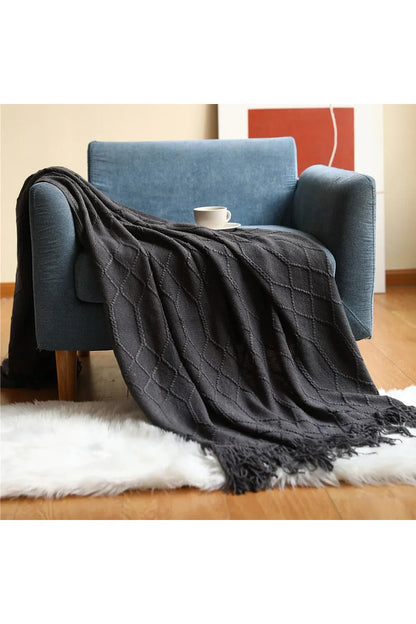 Rynx | dune textured throw blanket