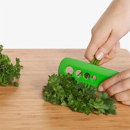 Rynx | 1Pc Vegetable Herb Stripper Tool - Portable Kale, Oregano, Parsley, Cilantro Leaf Remover Comb for Kitchen