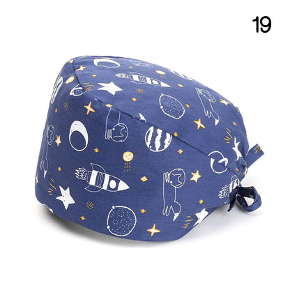 Rynx | Adjustable surgical cap with ponytail holder and buttons