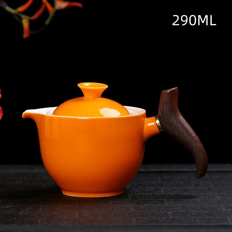 Rynx | Traditional Harmony Ceramic Rotating Teapot