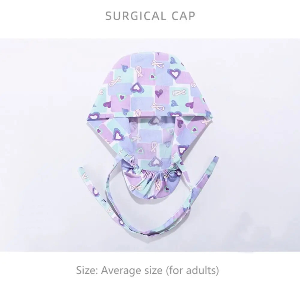 Rynx | Adjustable surgical cap with ponytail holder and buttons