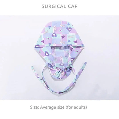 Rynx | Adjustable surgical cap with ponytail holder and buttons