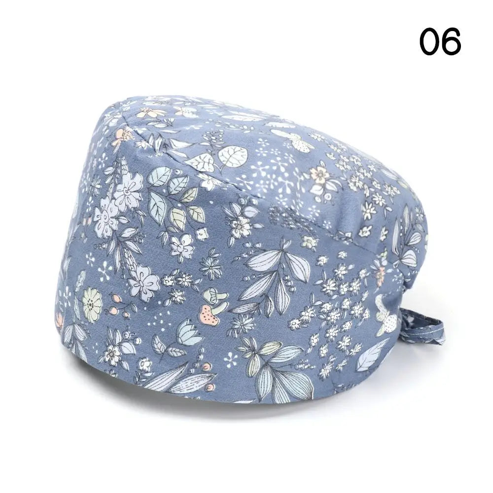 Rynx | Adjustable surgical cap with ponytail holder and buttons