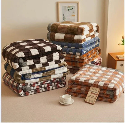 Rynx | Plaid Knit Blanket