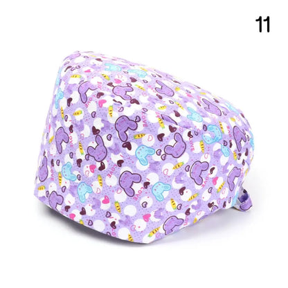 Rynx | Adjustable surgical cap with ponytail holder and buttons