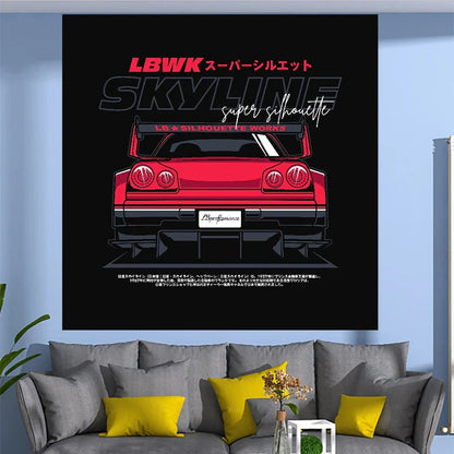Rynx | JDM Car Wall Tapestry