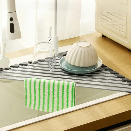 Rynx | Triangle Slip-Resistant Sink Corner Storage Shelf Rack