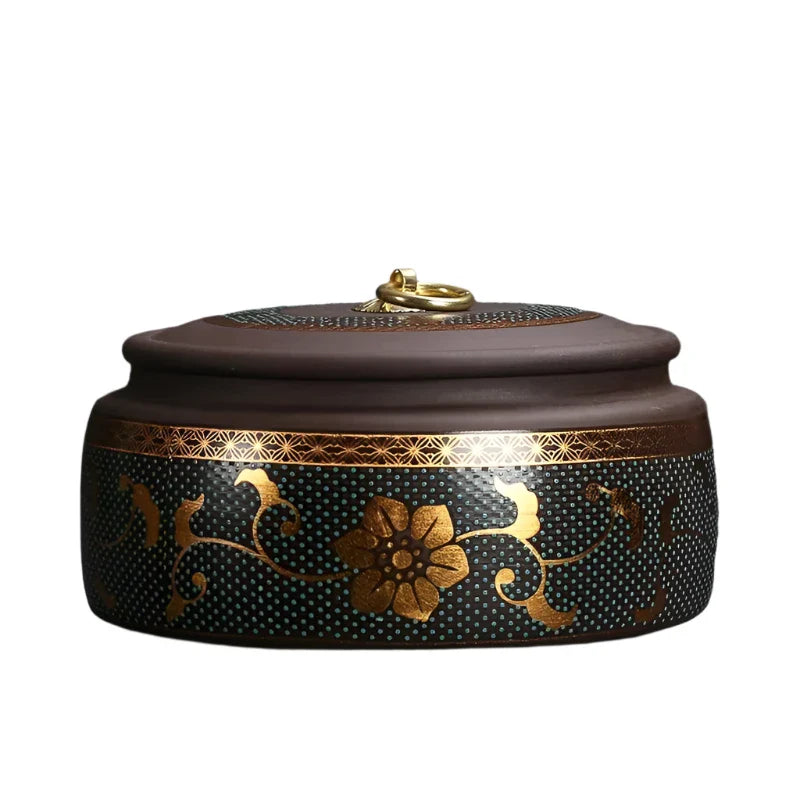 Rynx | Premium Purple Tone Tea Storage Container for Optimal Pu'er Tea Storage