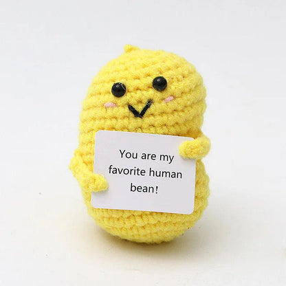 Rynx | Shady Handcrafted Crochet Duck Ornaments for Emotional Support - Unique Home Decor and Perfect Christmas Gift