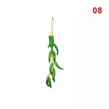 Rynx | Realistic Hanging Foam Fruit and Seafood Decoration for Home and Event Enhancement