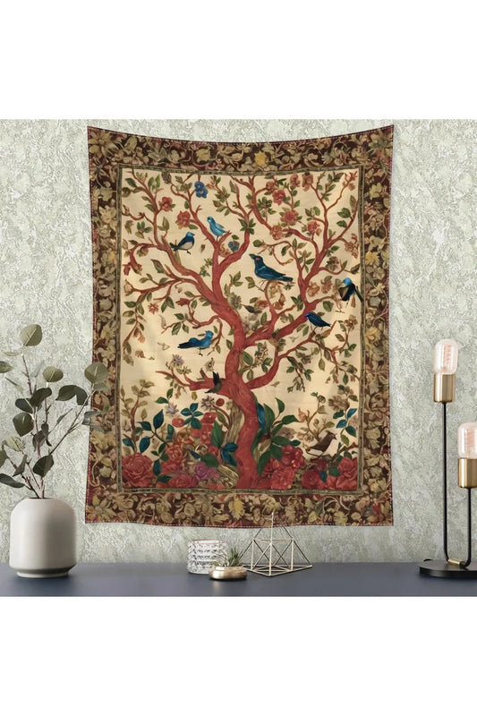 Rynx | Forest Tree of Life Tapestry