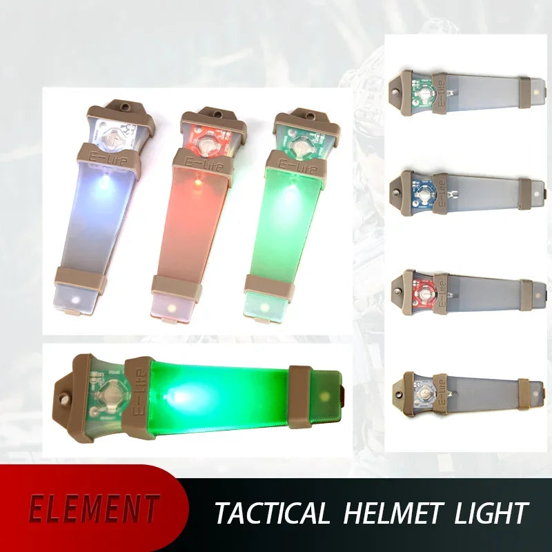 Rynx | Tactical Helmet Flashlight for Airsoft – Weapon Identification Surefire Marker Light | Survival Signal Helmet Lamp