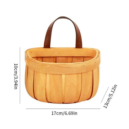 Rynx | Woven Bamboo Wall Baskets for Elegant Plant and Flower Arrangements