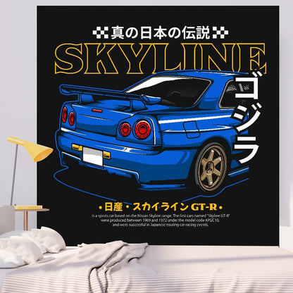 Rynx | JDM Car Wall Tapestry