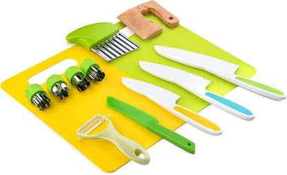 Rynx | Little Chefs Montessori Cooking Set - 13 Safe and Fun Tools for Young Culinary Explorers