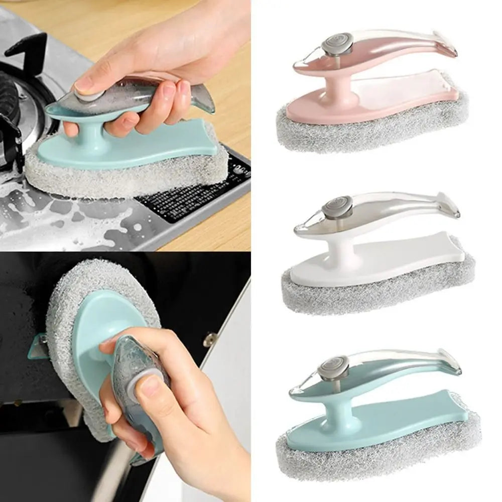 Rynx | Soap Dispenser Dolphin-Shaped Kitchen Brush