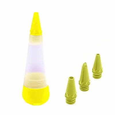 Rynx | Silicone Food Writing Pen and Decorating Tools - Ideal for Chocolate, Cake Mold, Cream Cup, Cookie Icing, Piping, Pastry Nozzles, and Kitchen Accessories