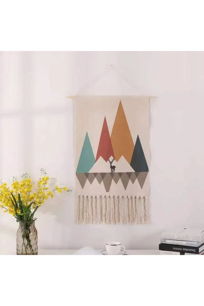 Rynx | Rainbow Fabric Wall Hanging Tapestry