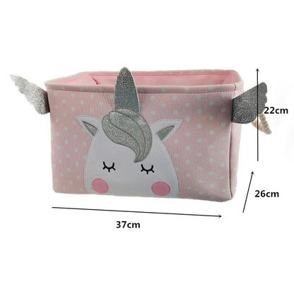 Rynx | Stylish collapsible storage basket made of canvas for children