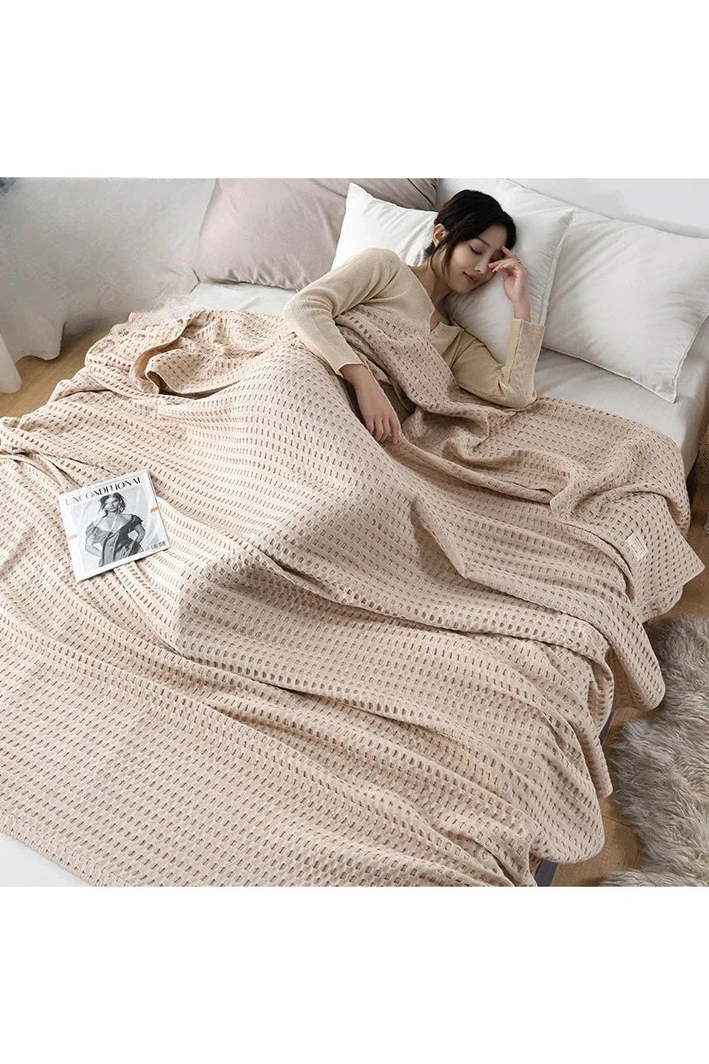 Rynx | Waffle knit blanket