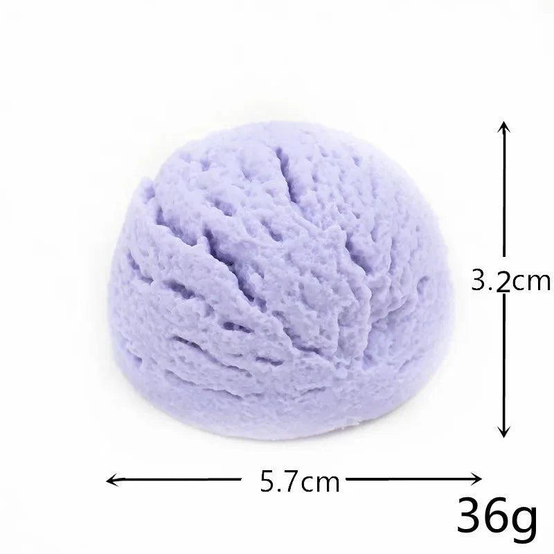 Rynx | Life-like resin ice cream cone model - Realistic fake dessert decoration for photography and home decor